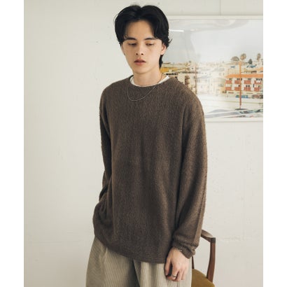センス オブ プレイス バイ アーバンリサーチ SENSE OF PLACE by URBAN RESEARCH エアフェザーロングTシャツ （ベージュ）｜詳細画像