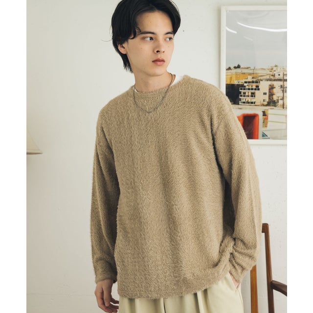 エアフェザーロングTシャツ （ベージュ）
