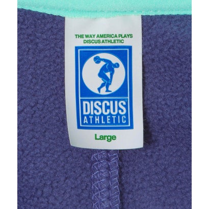 センス オブ プレイス バイ アーバンリサーチ SENSE OF PLACE by URBAN RESEARCH 『別注』DISCUS ATHLETIC フリースベスト （ブラック）｜詳細画像