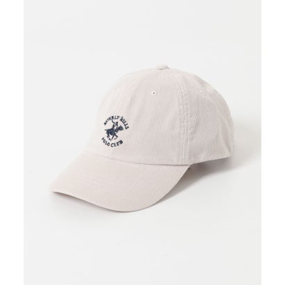 『別注』BEVERLY HILLS POLO CLUB×SENSE OF PLACE CORDUROY CAP （ブラック）｜詳細画像