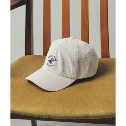 『別注』BEVERLY HILLS POLO CLUB×SENSE OF PLACE CORDUROY CAP （アイボリー）｜詳細画像