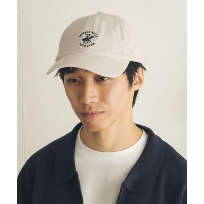 『別注』BEVERLY HILLS POLO CLUB×SENSE OF PLACE CORDUROY CAP （ボルドー）｜詳細画像