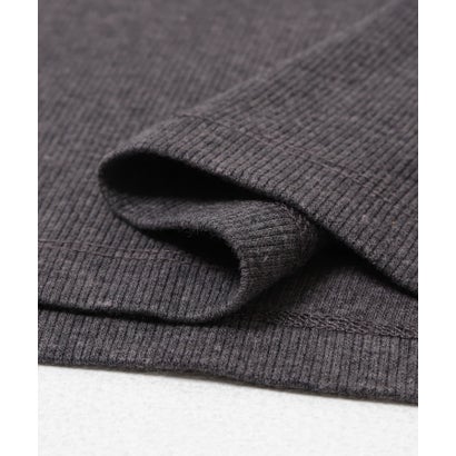 センス オブ プレイス バイ アーバンリサーチ SENSE OF PLACE by URBAN RESEARCH ラウンドネックリブTシャツ （グレー）｜詳細画像