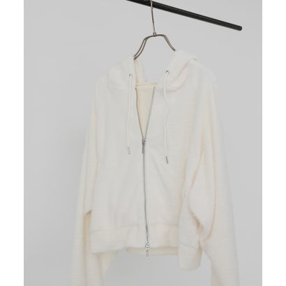 センス オブ プレイス バイ アーバンリサーチ SENSE OF PLACE by URBAN RESEARCH シャギーウラケジップフーディ （チャコールグレー）｜詳細画像
