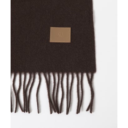 カシミヤミックスウールストール （ブラウン）｜詳細画像