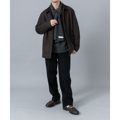 アーバンリサーチ ロッソ URBAN RESEARCH ROSSO ウールカシミヤニット＋マフラーセット （ベージュ系その他）｜詳細画像