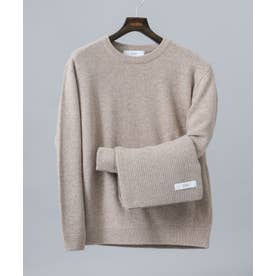 ウールカシミヤニット＋マフラーセット （ベージュ系その他）