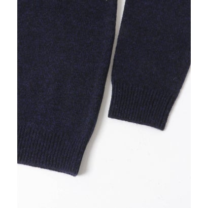 アーバンリサーチ ロッソ URBAN RESEARCH ROSSO シェットランドウールヘンリーネックニット （カーキ）｜詳細画像