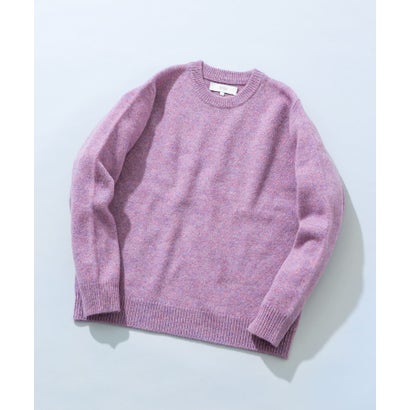アーバンリサーチ ロッソ URBAN RESEARCH ROSSO シェットランドウールクルーネックニット （カーキ）｜詳細画像