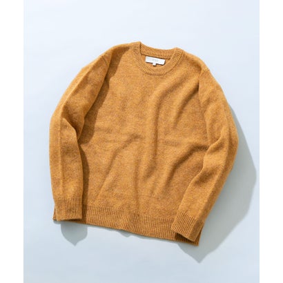アーバンリサーチ ロッソ URBAN RESEARCH ROSSO シェットランドウールクルーネックニット （レッド系その他）｜詳細画像