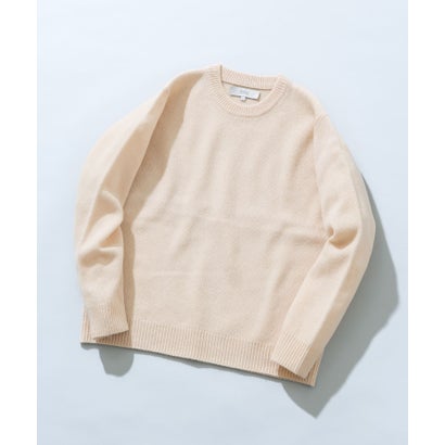 アーバンリサーチ ロッソ URBAN RESEARCH ROSSO シェットランドウールクルーネックニット （レッド系その他）｜詳細画像