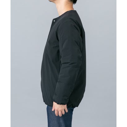 アーバンリサーチ ロッソ URBAN RESEARCH ROSSO 『XLサイズあり』『撥水』ナイロンノーカラーブルゾン （ブラック）｜詳細画像