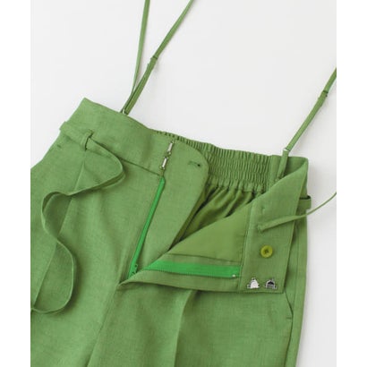 アーバンリサーチ ロッソ URBAN RESEARCH ROSSO マルチWAYリネンライクワイドパンツ （GREEN）｜詳細画像