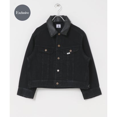 アーバンリサーチ ロッソ URBAN RESEARCH ROSSO 『別注』Lee×ROSSO 2WAY COLLAR SHORT JACKET （ワンウォッシュ）｜詳細画像