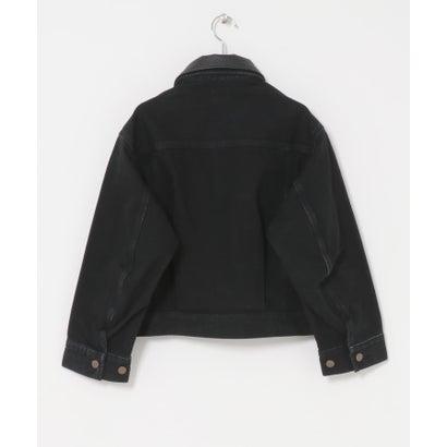アーバンリサーチ ロッソ URBAN RESEARCH ROSSO 『別注』Lee×ROSSO 2WAY COLLAR SHORT JACKET （ブラック系その他）｜詳細画像