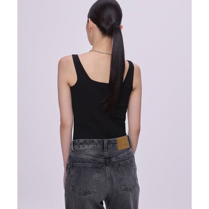 アーバンリサーチ ロッソ URBAN RESEARCH ROSSO OUR WACOAL カップインコットンリブタンクトップ （チャコールグレー）｜詳細画像