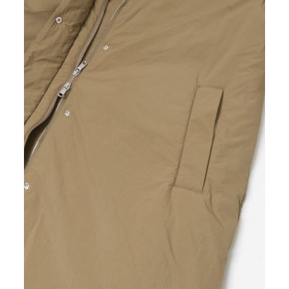 アーバンリサーチ ロッソ URBAN RESEARCH ROSSO PROTAGONISTA STAND COLLAR PADDED COAT （ライトカーキ）｜詳細画像