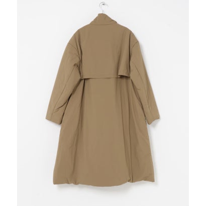 アーバンリサーチ ロッソ URBAN RESEARCH ROSSO PROTAGONISTA STAND COLLAR PADDED COAT （ライトカーキ）｜詳細画像
