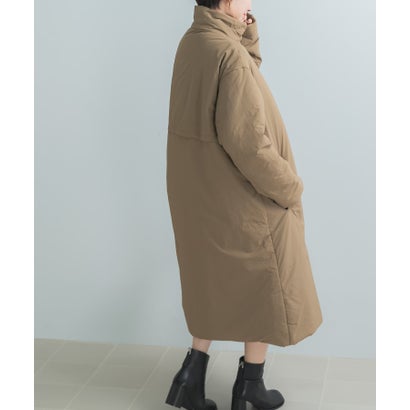 アーバンリサーチ ロッソ URBAN RESEARCH ROSSO PROTAGONISTA STAND COLLAR PADDED COAT （ライトカーキ）｜詳細画像