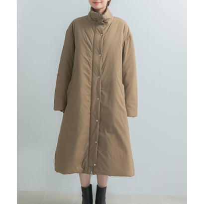 アーバンリサーチ ロッソ URBAN RESEARCH ROSSO PROTAGONISTA STAND COLLAR PADDED COAT （ライトカーキ）｜詳細画像