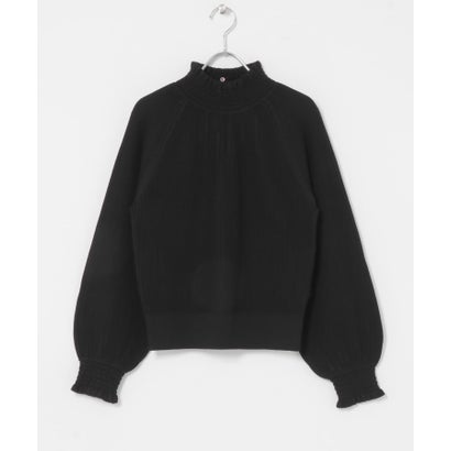 アーバンリサーチ ロッソ URBAN RESEARCH ROSSO MARILYN MOON RAYON NYLON 2WAY BLOUSE KNIT （アイボリー）｜詳細画像