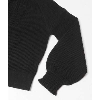 アーバンリサーチ ロッソ URBAN RESEARCH ROSSO MARILYN MOON RAYON NYLON 2WAY BLOUSE KNIT （アイボリー）｜詳細画像