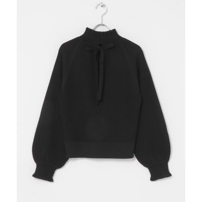 アーバンリサーチ ロッソ URBAN RESEARCH ROSSO MARILYN MOON RAYON NYLON 2WAY BLOUSE KNIT （アイボリー）｜詳細画像