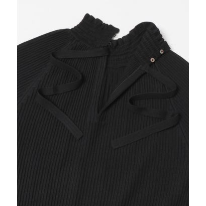 アーバンリサーチ ロッソ URBAN RESEARCH ROSSO MARILYN MOON RAYON NYLON 2WAY BLOUSE KNIT （アイボリー）｜詳細画像