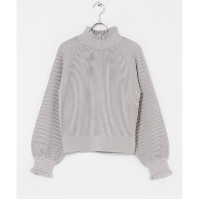 アーバンリサーチ ロッソ URBAN RESEARCH ROSSO MARILYN MOON RAYON NYLON 2WAY BLOUSE KNIT （アイボリー）｜詳細画像