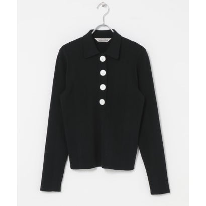 TORRAZZO DONNA POLO KNIT （グレー）｜詳細画像