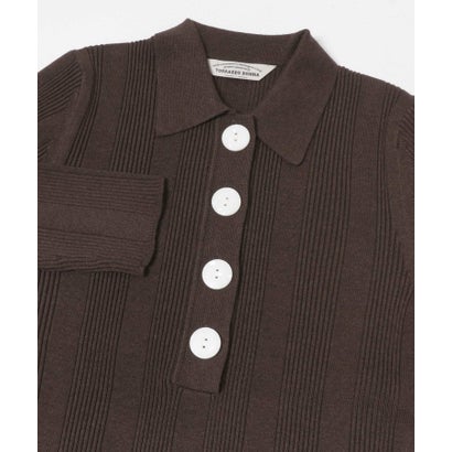 TORRAZZO DONNA POLO KNIT （ライトブルー）｜詳細画像