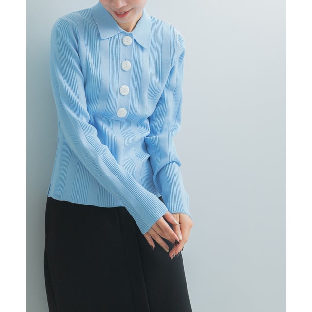 TORRAZZO DONNA POLO KNIT （ライトブルー）