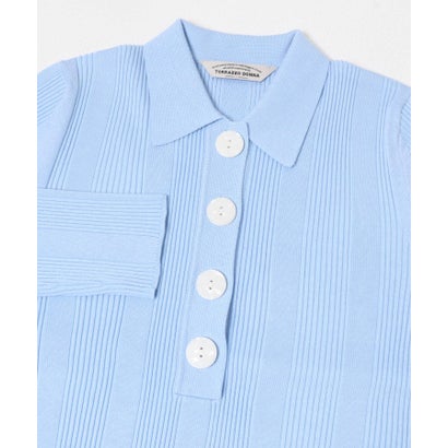 TORRAZZO DONNA POLO KNIT （ブラウン）｜詳細画像