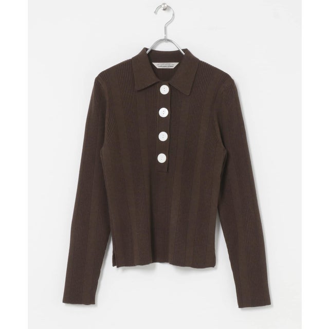 TORRAZZO DONNA POLO KNIT （ブラウン）