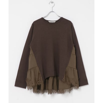TORRAZZO DONNA DOCKING TIERED TOP （ブラック）｜詳細画像