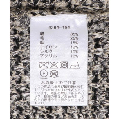 MARILYN MOON BOUCLE TWEED KNIT JACKET （アイボリー）｜詳細画像