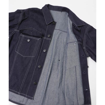 アーバンリサーチ ロッソ URBAN RESEARCH ROSSO ELENDEEK VARIETY SHIRTS JACKET （インディゴブルー）｜詳細画像