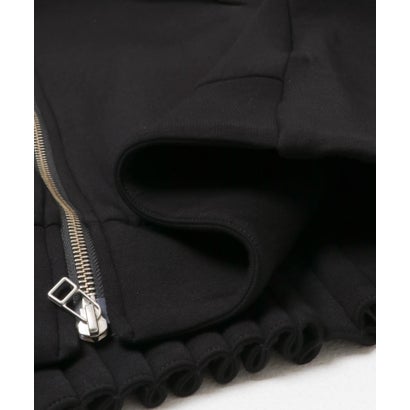 アーバンリサーチ ロッソ URBAN RESEARCH ROSSO ELENDEEK TUCK HEM ZIP HOODIE （ブラック）｜詳細画像
