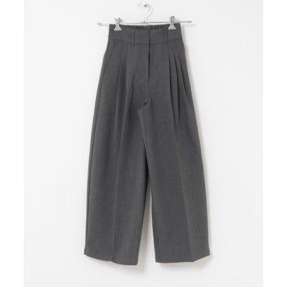 アーバンリサーチ ロッソ URBAN RESEARCH ROSSO ELENDEEK TUCK COCOON WIDE PANTS （ブラック）｜詳細画像
