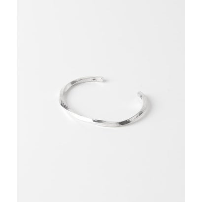 MANANAS Twisted Bangle Slim （シルバー）｜詳細画像