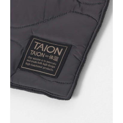 『別注』TAION×Sonny Label リバーシブルダウンマフラー （ブラック）｜詳細画像
