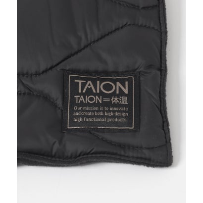 『別注』TAION×Sonny Label リバーシブルダウンマフラー （チャコールグレー）｜詳細画像