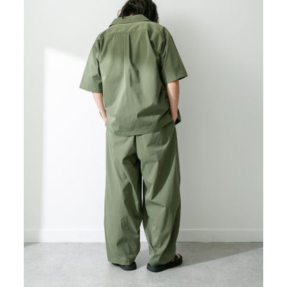 アーバンリサーチ サニーレーベル URBAN RESEARCH Sonny Label 『吸水速乾/接触冷感/イージーケア』マルチ機能オープンカラーショートスリーブシャツ （ベージュ）｜詳細画像