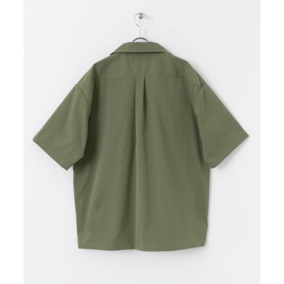 アーバンリサーチ サニーレーベル URBAN RESEARCH Sonny Label 『吸水速乾/接触冷感/イージーケア』マルチ機能オープンカラーショートスリーブシャツ （ベージュ）｜詳細画像