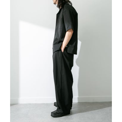 アーバンリサーチ サニーレーベル URBAN RESEARCH Sonny Label 『吸水速乾/接触冷感/イージーケア』マルチ機能オープンカラーショートスリーブシャツ （ベージュ）｜詳細画像