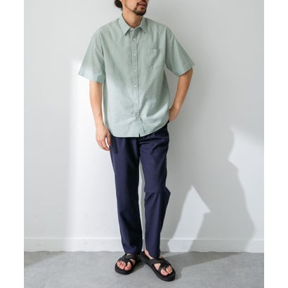 アーバンリサーチ サニーレーベル URBAN RESEARCH Sonny Label 『吸水速乾/接触冷感/イージーケア』マルチ機能リサイクルファブリックショートスリーブシャツ （チェック）｜詳細画像
