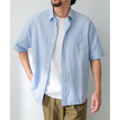 アーバンリサーチ サニーレーベル URBAN RESEARCH Sonny Label 『吸水速乾/接触冷感/イージーケア』マルチ機能リサイクルファブリックショートスリーブシャツ （チェック）｜詳細画像