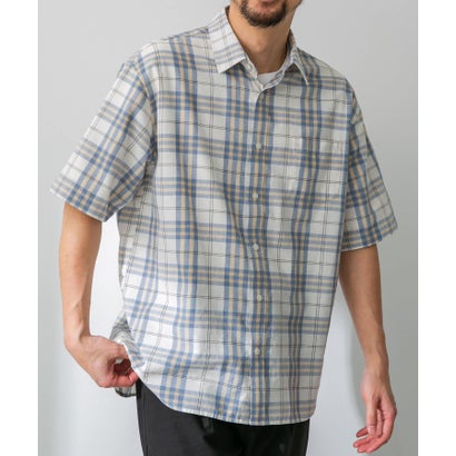アーバンリサーチ サニーレーベル URBAN RESEARCH Sonny Label 『吸水速乾/接触冷感/イージーケア』マルチ機能リサイクルファブリックショートスリーブシャツ （チェック）｜詳細画像