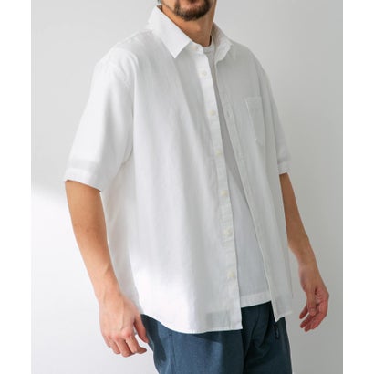 アーバンリサーチ サニーレーベル URBAN RESEARCH Sonny Label 『吸水速乾/接触冷感/イージーケア』マルチ機能リサイクルファブリックショートスリーブシャツ （チェック）｜詳細画像
