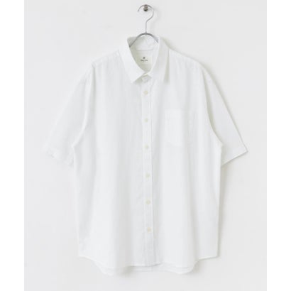 アーバンリサーチ サニーレーベル URBAN RESEARCH Sonny Label 『吸水速乾/接触冷感/イージーケア』マルチ機能リサイクルファブリックショートスリーブシャツ （ストライプ）｜詳細画像